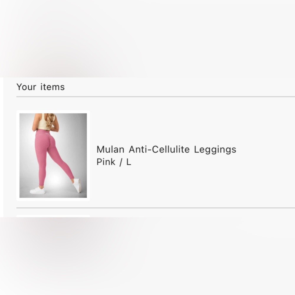 Boom booty leggings. Brand new and never used.